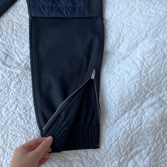 TIBI navy wool quilted pants - Picture 4 of 9